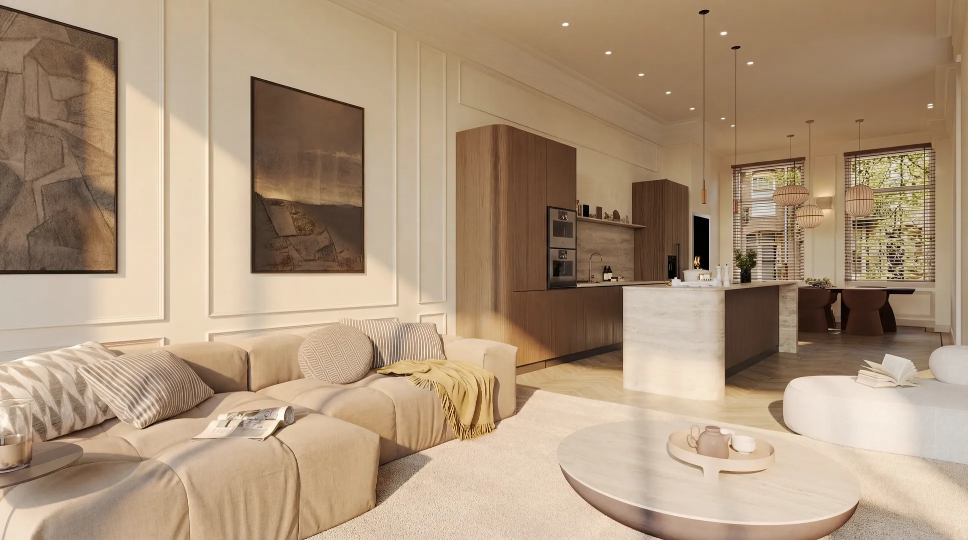 Johannes Verhulsstraat begane grond keuken