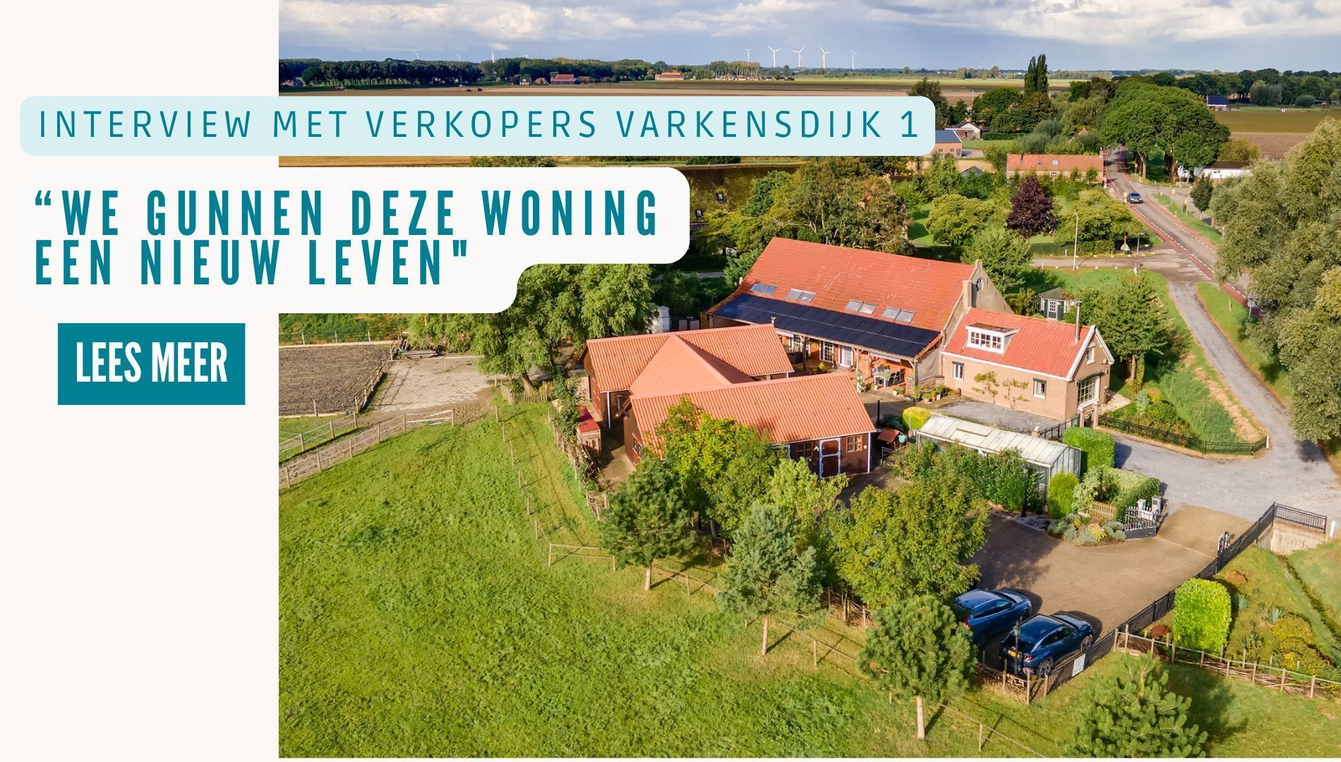 Verkopers Varkensdijk 1 in Strijen: “We gunnen deze woning een nieuw leven"